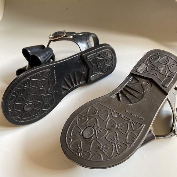 Steppingstones Sweetest sparkly flats for a little girl Big bows over instep - Picture 2 of 3